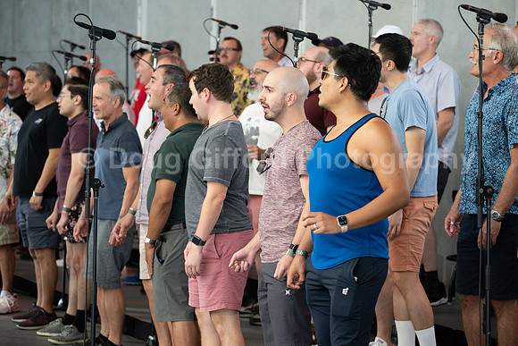 MenAlive at the Hollywood Bowl