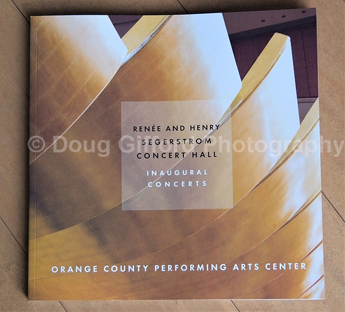 OCPAC Inaugural Concerts Concert Hall Program (Cover) September 2006