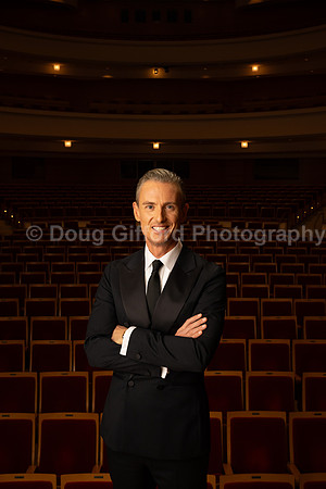 Media Portraits of Alexander Shelley, the Pacific Symphony's new Artistic and Music Director