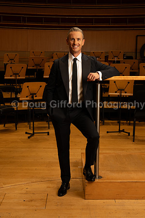 Media Portraits of Alexander Shelley, the Pacific Symphony's new Artistic and Music Director