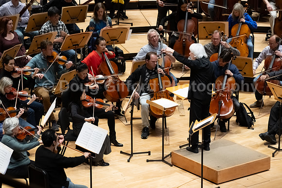 Pacific Symphony VIP dinner and rehearsal for Joshua Bell & Larisa Martínez: Voice & the Violin