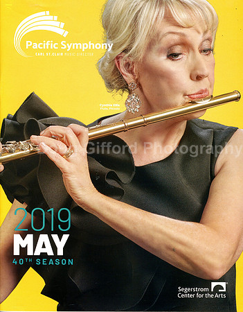 Pacific Symphony Program (Cover) May 2019