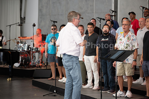 MenAlive at the Hollywood Bowl