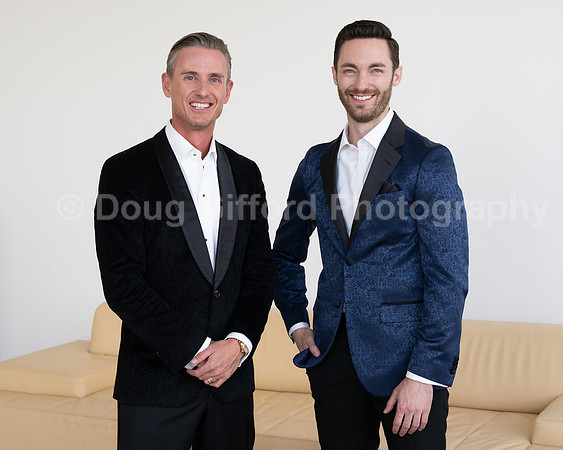 Portraits of the Pacific Symphony Artistic & Music Director Designate, Alexander Shelley and Pacific Symphony Principal Pops Conductor, Enrico Lopez-Yañez