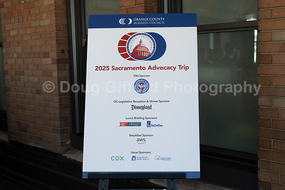 Orange County Business Council Sacamento Advocacy Trip 2025