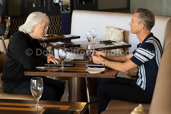 Pacific Symphony - Alexander Shelley had his first face-to-face meeting with Carl St. Clair