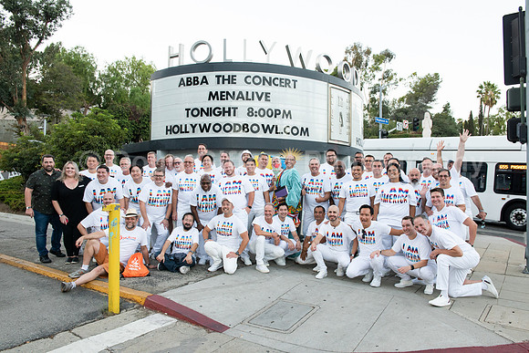 MenAlive at the Hollywood Bowl