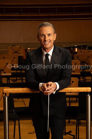 Media Portraits of Alexander Shelley, the Pacific Symphony's new Artistic and Music Director