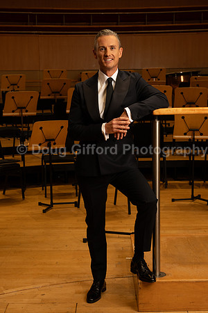 Media Portraits of Alexander Shelley, the Pacific Symphony's new Artistic and Music Director