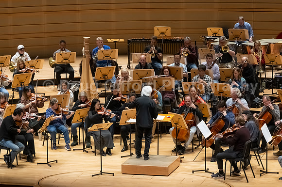 Pacific Symphony VIP dinner and rehearsal for Joshua Bell & Larisa Martínez: Voice & the Violin
