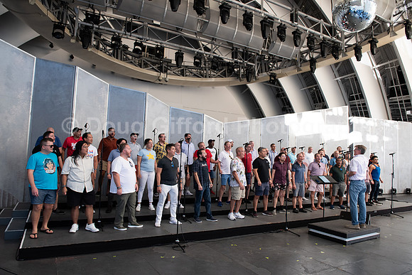 MenAlive at the Hollywood Bowl